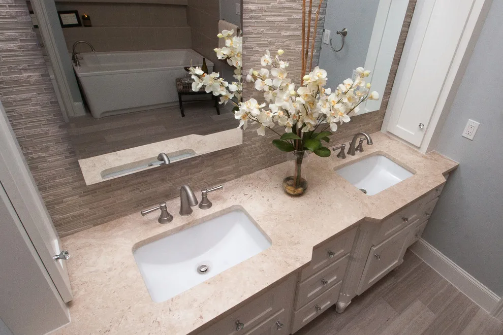 Not All That Glitters Is Gold - Master Bathroom by Griffin Design - Photo 12