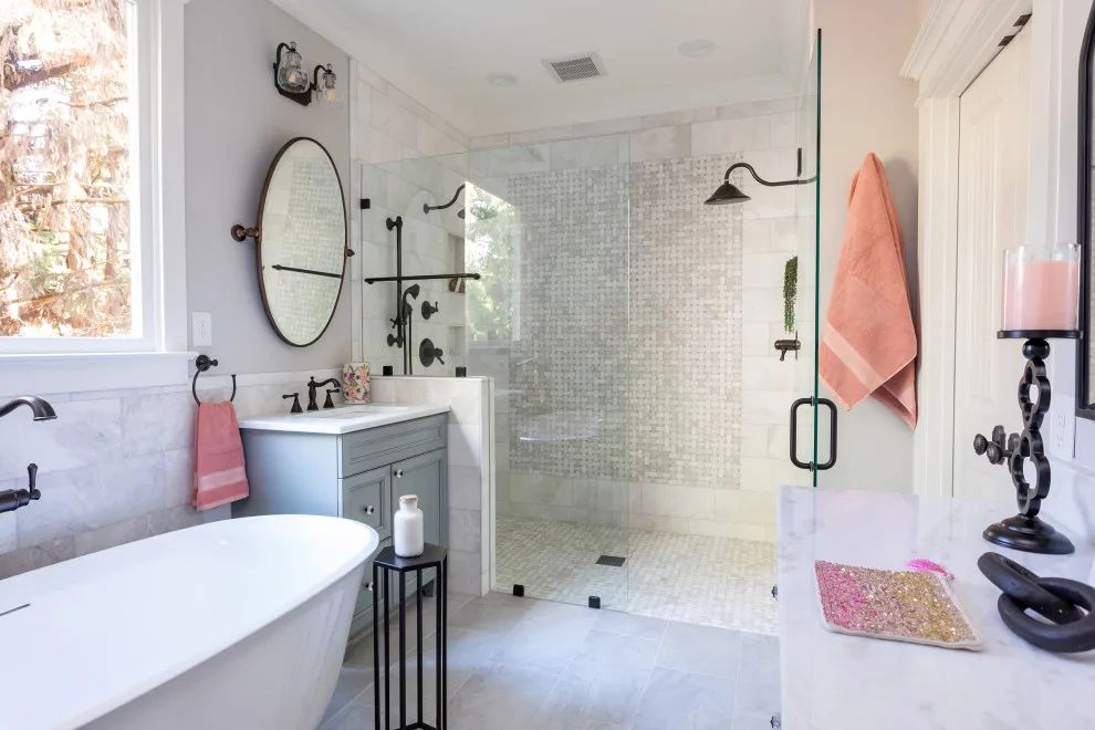 Bathroom Spa Renovation by Lisa Stewart Design - Photo 2