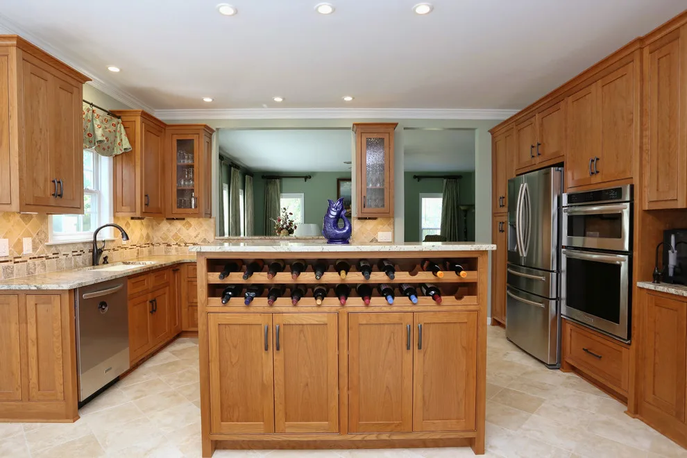 Kitchen Renovation - Cherry Cabinets by Lisa Stewart Design - Photo 2