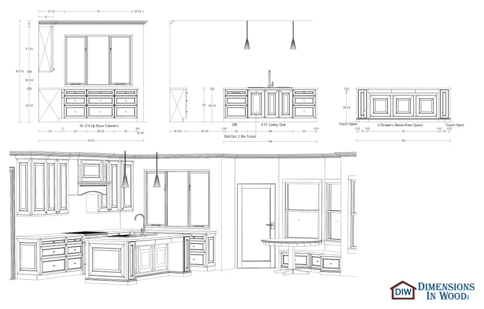 Kitchen, Hearth Room, and Breakfast Nook Renovation by Dimensions In Wood Inc - Photo 77
