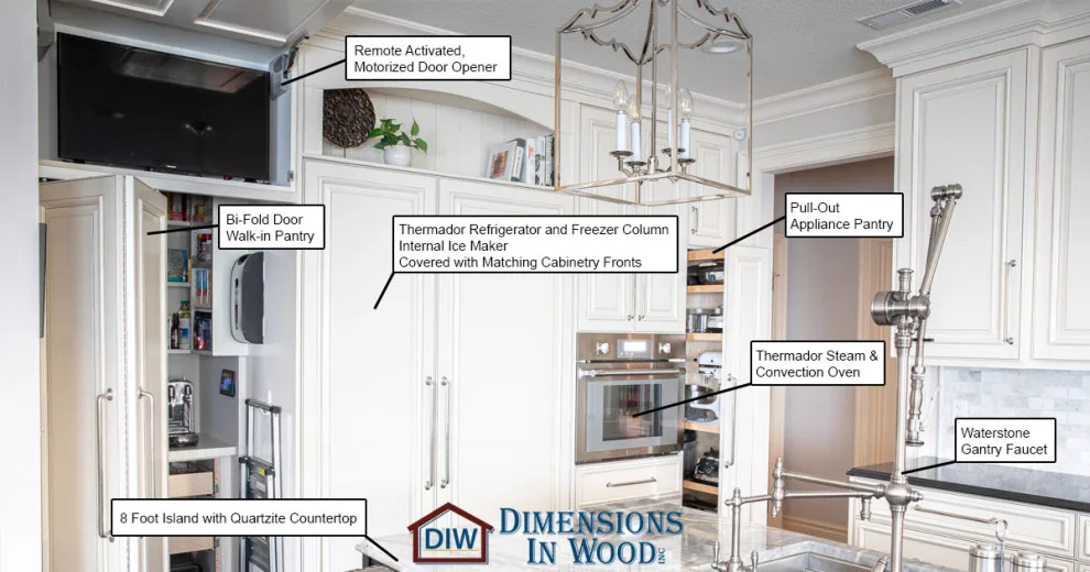 Kitchen, Hearth Room, and Breakfast Nook Renovation by Dimensions In Wood Inc - Photo 5