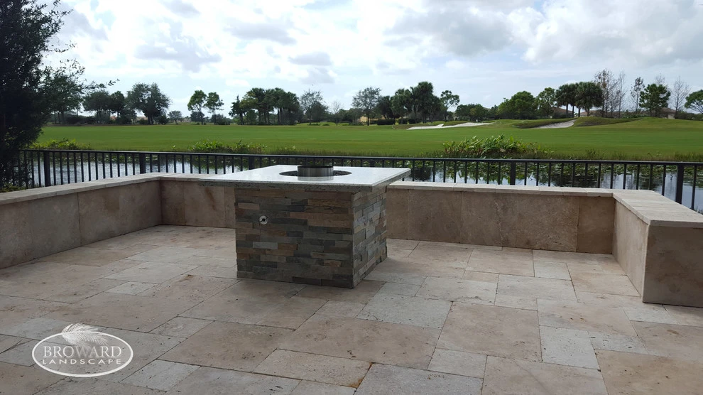 Square Outdoor Fire Tables by Broward Landscape, Inc. - Photo 3