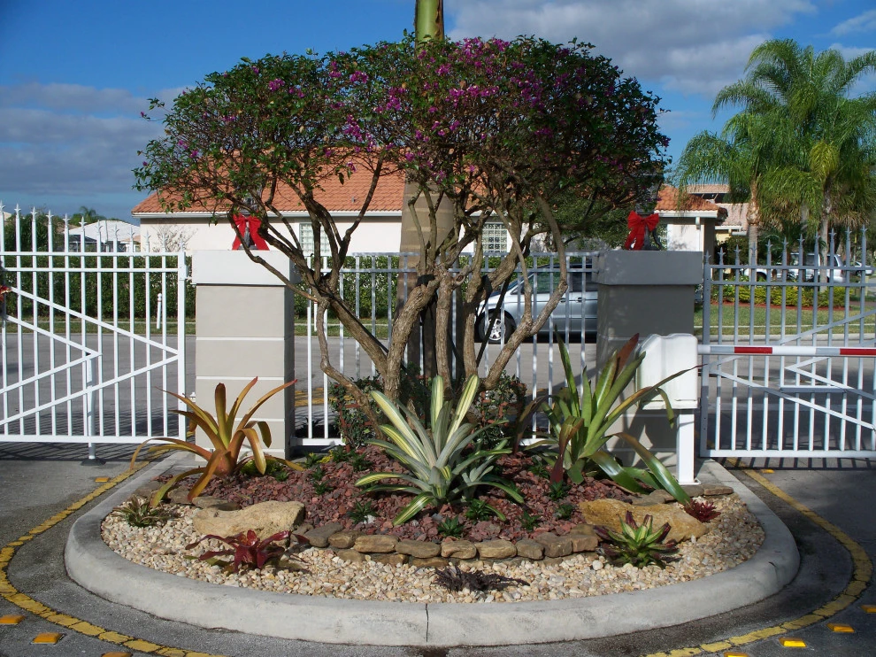 Stone Landscape Rock Border Walls by Broward Landscape, Inc. - Photo 11
