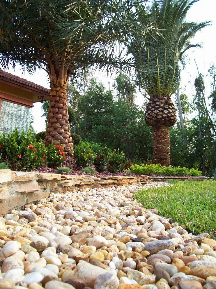 Stone Landscape Rock Border Walls by Broward Landscape, Inc. - Photo 26