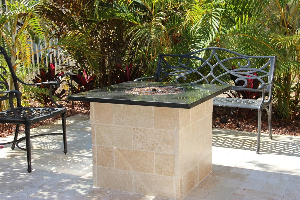 Square Outdoor Fire Tables by Broward Landscape, Inc. - Photo 5
