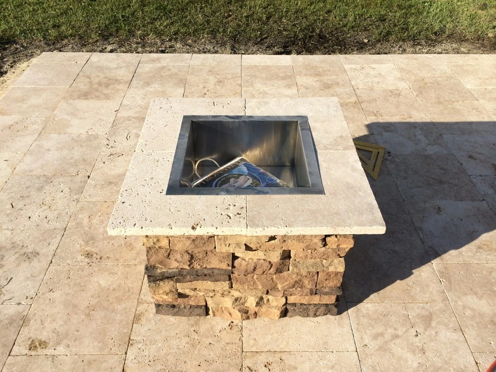 Square Outdoor Fire Tables by Broward Landscape, Inc. - Photo 7