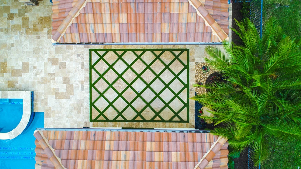 Synthetic Turf Decorative Patterns by Broward Landscape, Inc. - Photo 8