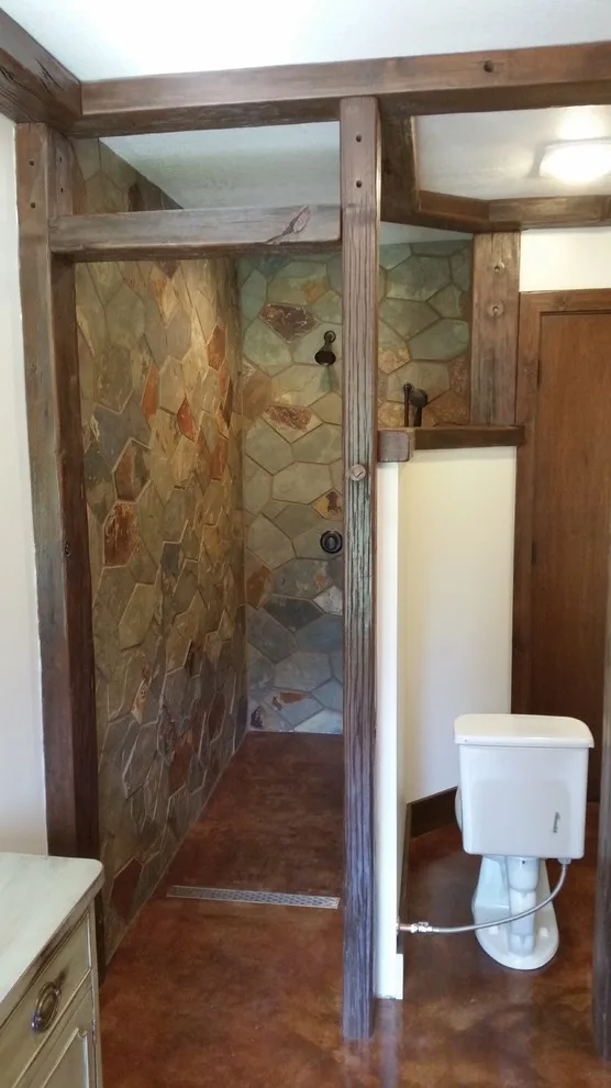 Complete Rustic Bathroom Makeover by Bartel Kitchen And Bath - Photo 21