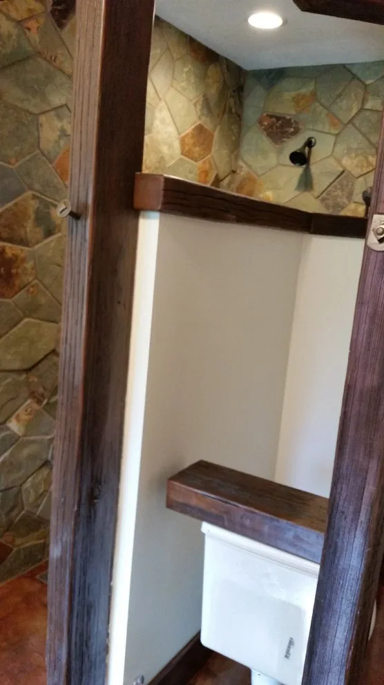 Complete Rustic Bathroom Makeover by Bartel Kitchen And Bath - Photo 11