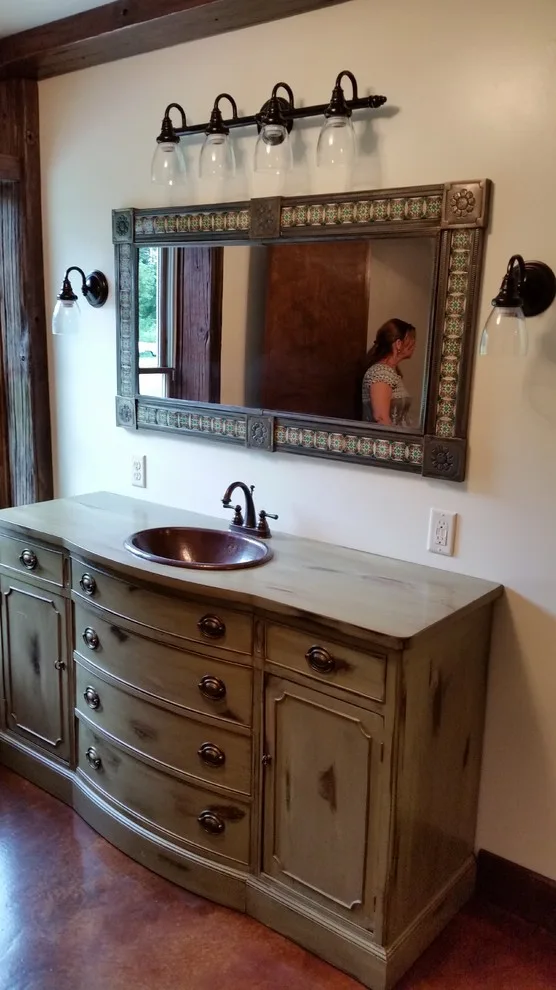 Complete Rustic Bathroom Makeover by Bartel Kitchen And Bath - Photo 22