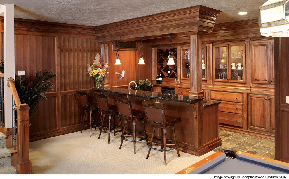 Rustic Entertainment Space Renovation by Dreamstyle Remodeling - Photo 3