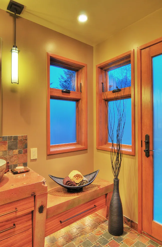 Samish Lake Rustic Master Bathroom by Domistyle Design - Photo 2
