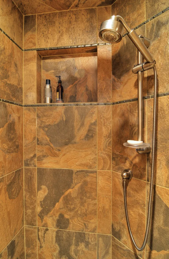 Samish Lake Rustic Master Bathroom by Domistyle Design - Photo 3