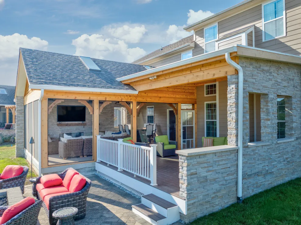 Country Style Porch Extension by Adam Gibson Design - Photo 2