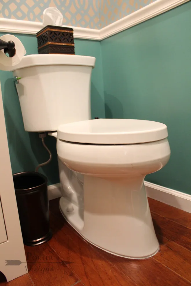 Teal Rustic Powder Bath by Angela Porter - Photo 11