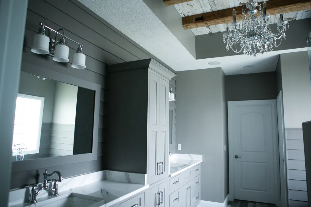 Transitional Rustic Bathroom by Great Kitchens & Baths - Photo 11