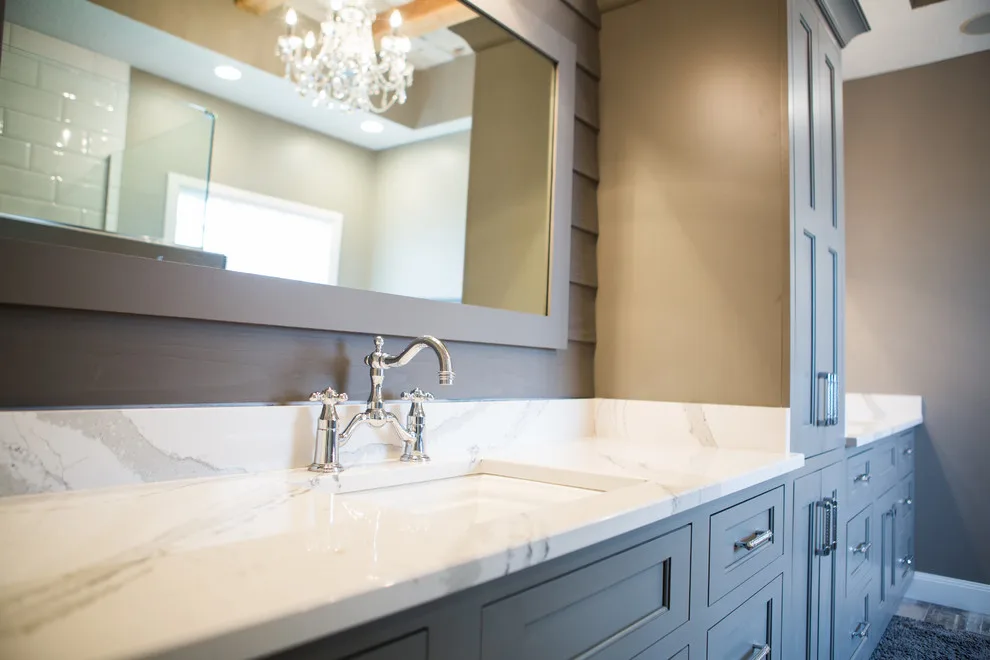 Transitional Rustic Bathroom by Great Kitchens & Baths - Photo 3