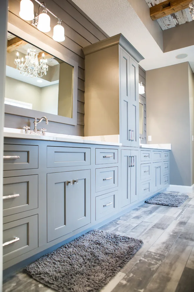 Transitional Rustic Bathroom by Great Kitchens & Baths - Photo 6