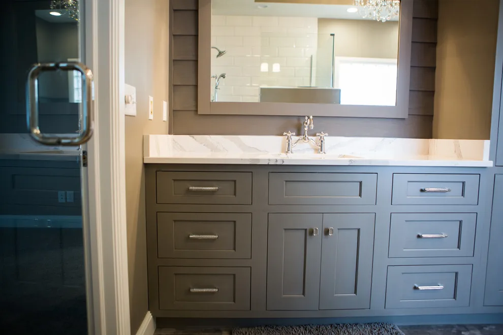 Transitional Rustic Bathroom by Great Kitchens & Baths - Photo 8
