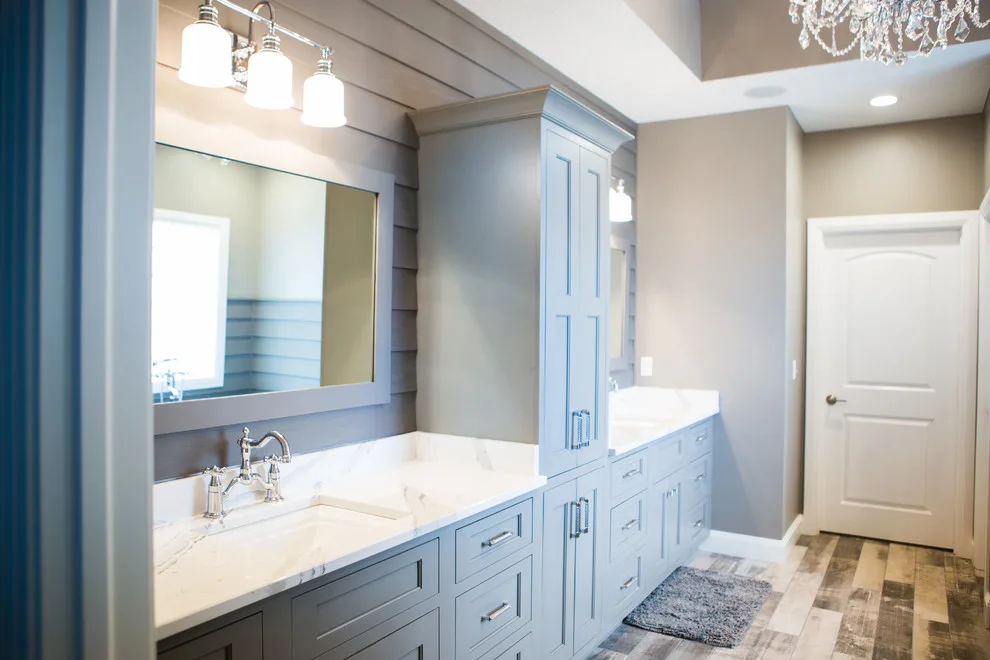 Transitional Rustic Bathroom by Great Kitchens & Baths - Photo 4