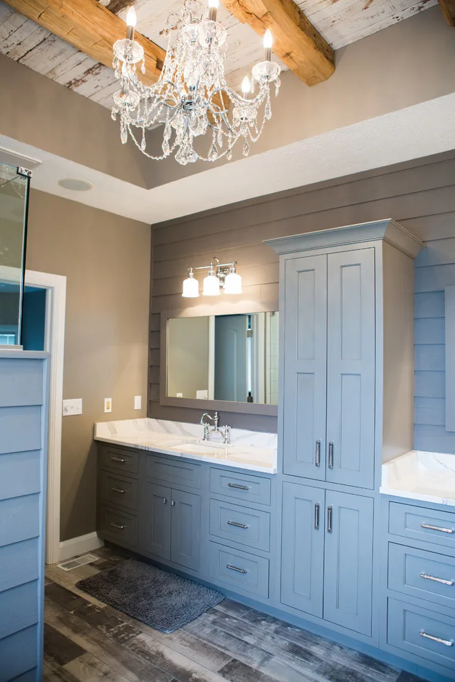 Transitional Rustic Bathroom by Great Kitchens & Baths - Photo 5