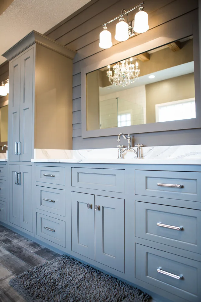 Transitional Rustic Bathroom by Great Kitchens & Baths - Photo 9