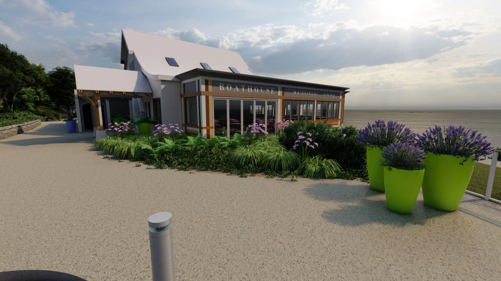 Commercial - Boathouse Grill by Charles Earl Landscape Architecture LLC - Photo 4