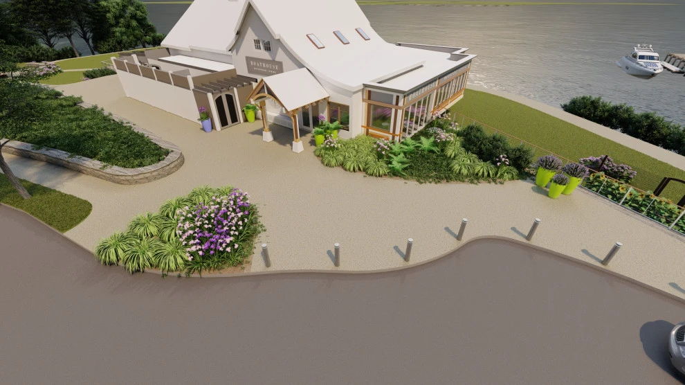 Commercial - Boathouse Grill by Charles Earl Landscape Architecture LLC - Photo 6