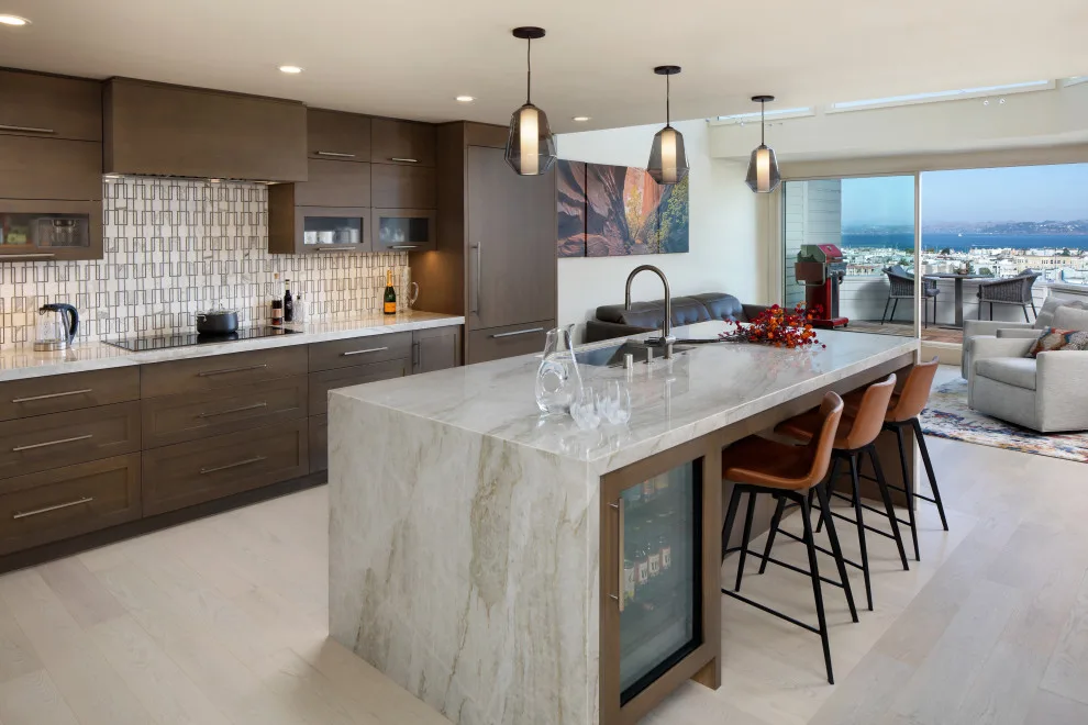 SF Bay - modern open kitchen by Melinamade - Residential Design + Interiors - Photo 2
