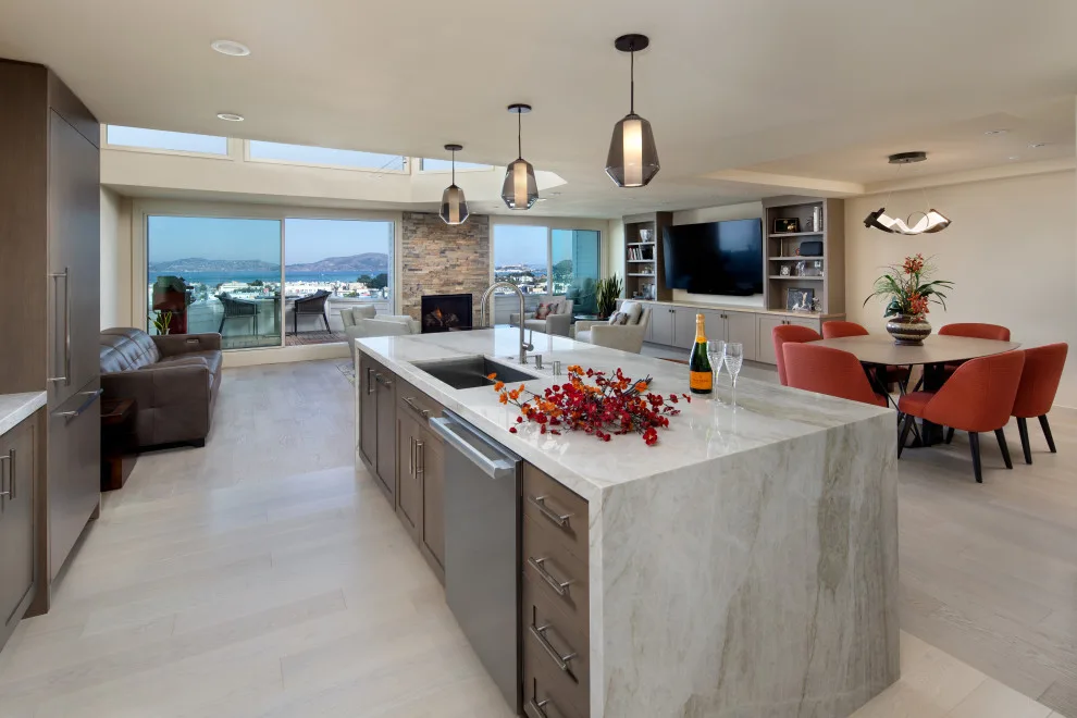 SF Bay - modern open kitchen by Melinamade - Residential Design + Interiors - Photo 5
