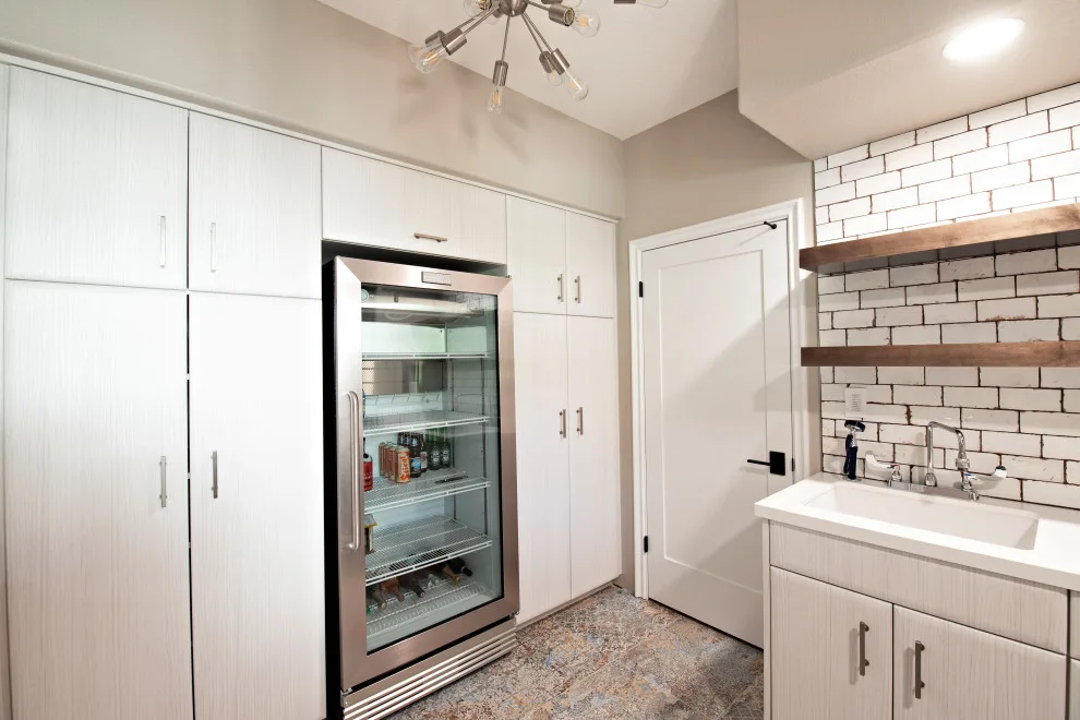 Contemporary Eclectic Laundry Space by La Costa Cabinets & Design - Photo 4