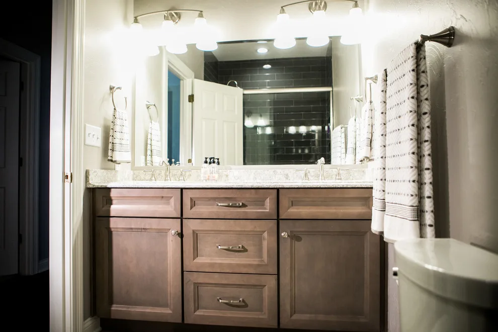 Blue Tones - Kitchen, Bathroom, and Living Room Makeover by Great Kitchens & Baths - Photo 13
