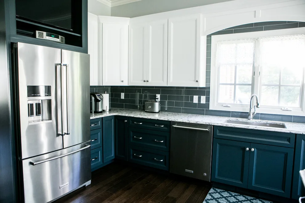 Blue Tones - Kitchen, Bathroom, and Living Room Makeover by Great Kitchens & Baths - Photo 4