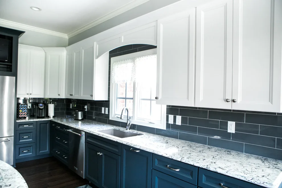 Blue Tones - Kitchen, Bathroom, and Living Room Makeover by Great Kitchens & Baths - Photo 23