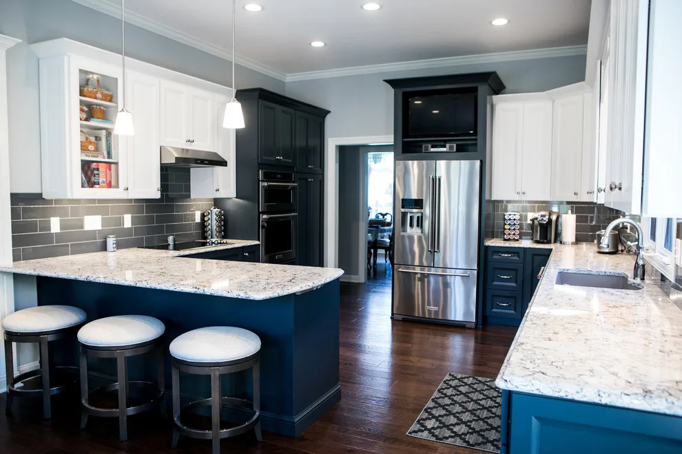 Blue Tones - Kitchen, Bathroom, and Living Room Makeover by Great Kitchens & Baths - Photo 18