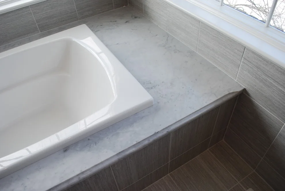 Aurora Gray Tones Master Bathroom by Kitchen And Bath Etc. - Photo 6