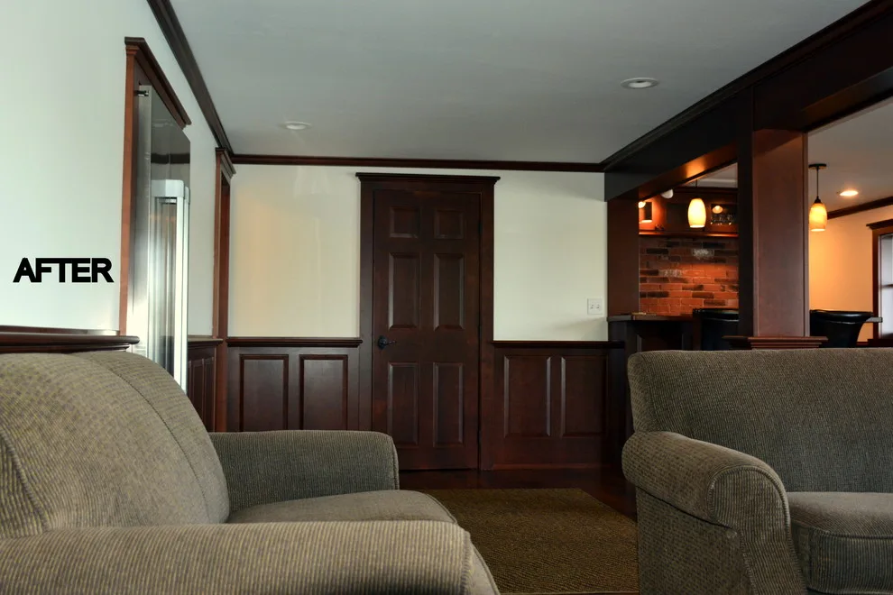 Basement Revitalization After Water Damage by Zarse Custom Cabinet Company - Photo 20