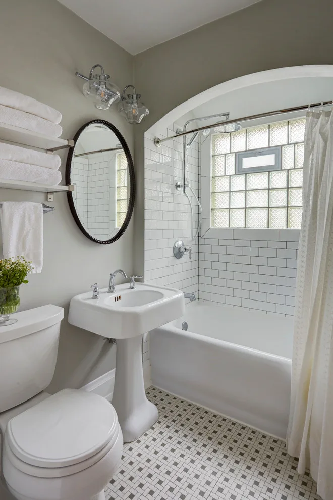Shorewood Retro Bathroom by Story Hill Renovations LLC - Photo 6