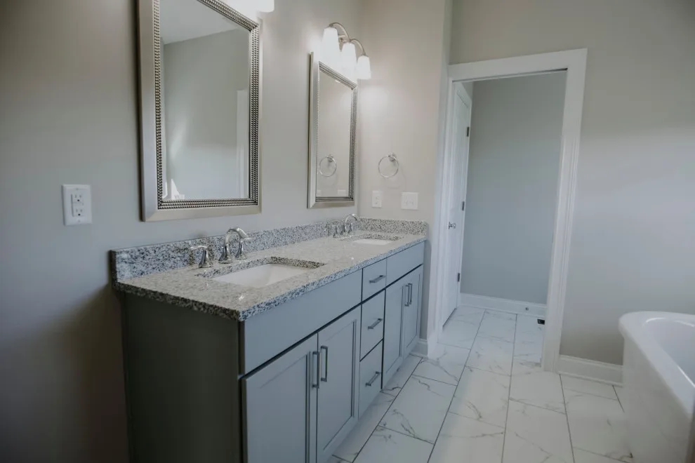 A tranquil primary bathroom ambiance by Corvin's Floor Coverings & Cabinetry - Photo 2