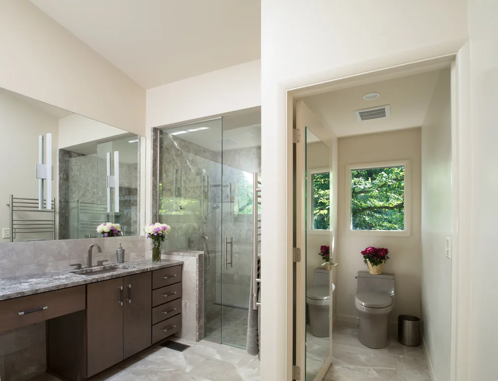 Diverse Master Bathroom for Accessible Living by Adam Gibson Design - Photo 3