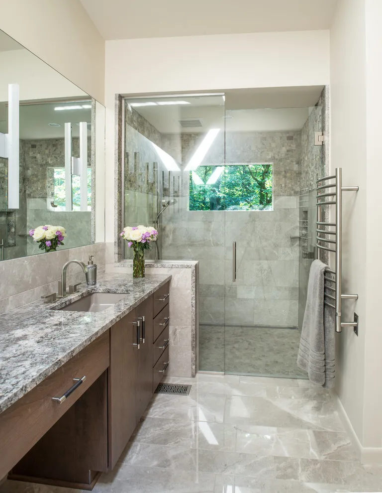 Diverse Master Bathroom for Accessible Living by Adam Gibson Design - Photo 2