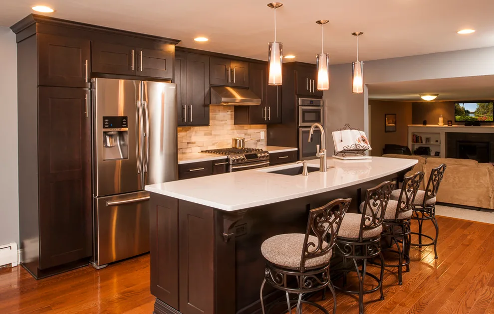 Western New York Open Kitchen Concept by Artisan Kitchens And Baths - Photo 2