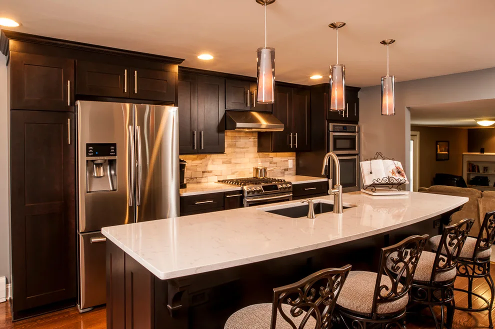 Western New York Open Kitchen Concept by Artisan Kitchens And Baths - Photo 6
