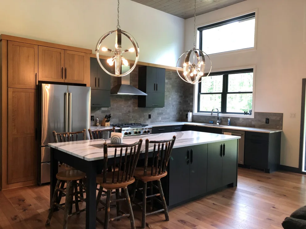 Diverse Styles: Contemporary and Rustic Fusion by Zarrillo's Custom Design Kitchens, Inc. - Photo 2