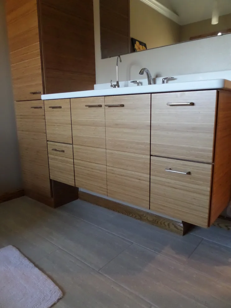 Modern Bamboo Kitchen Renovation by Studio H2O/PSC Distribution - Photo 3