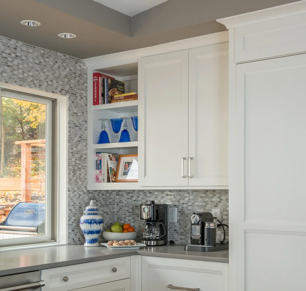Inclined Ceiling Kitchen and Den by Adam Gibson Design - Photo 9