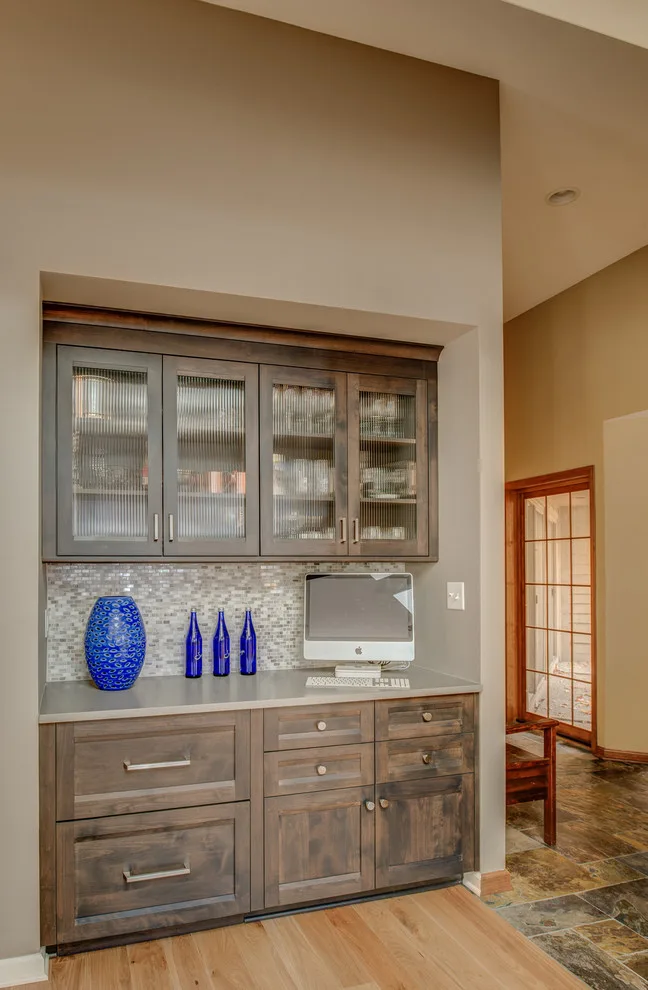 Inclined Ceiling Kitchen and Den by Adam Gibson Design - Photo 2