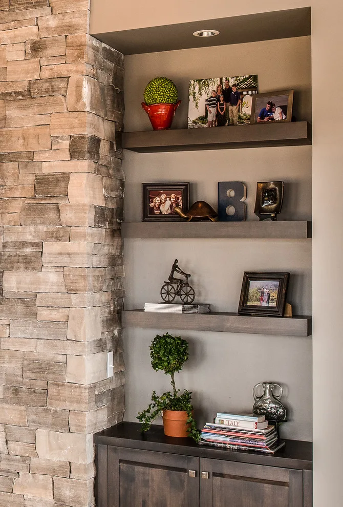Inclined Ceiling Kitchen and Den by Adam Gibson Design - Photo 11
