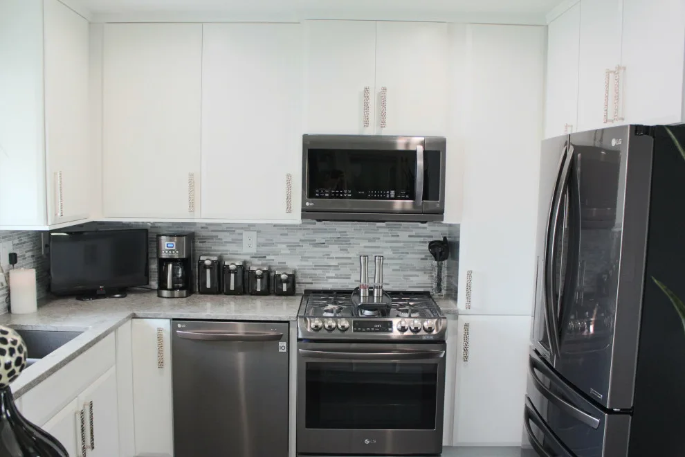 Compact Kitchen Transformation by Lokenvitz Design And Woodworking, LLC - Photo 9