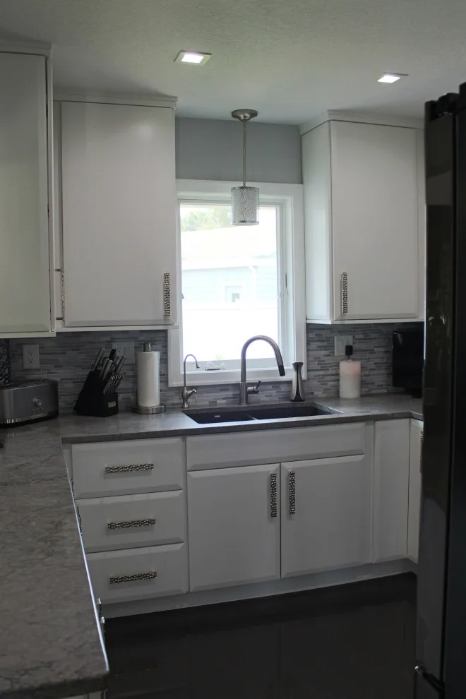 Compact Kitchen Transformation by Lokenvitz Design And Woodworking, LLC - Photo 2